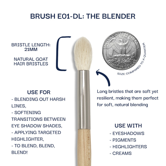 Details about the E01-DL brush. Information can be found in the description.