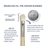 Details about the E02-RL brush. Information can be found in the description.